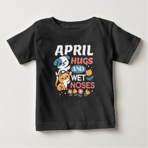 Hugs, Blöt Noses och Vår Vibes - Pets T Shirt