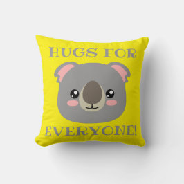 Hugs för alla! kudde