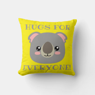 Hugs för alla! kudde