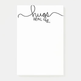 Hugs Heal Post IT Notes Post-it Block