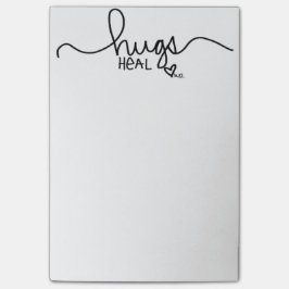 Hugs Heal Post IT Notes Post-it Block