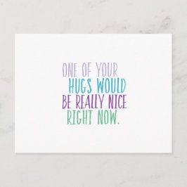 Hugs Höger nu vykort