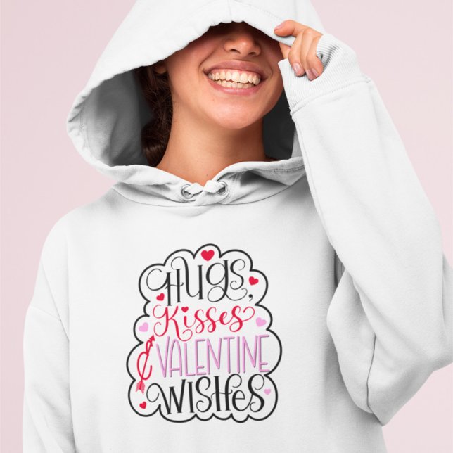 Hugs, kisses and Valentine Wishes, Hearts, Love 2  T Shirt (Skapare uppladdad)