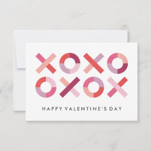 Hugs + Kisses Classroom Valentine - Inbjudningar