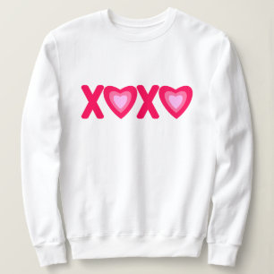 Hugs Kisses Kärlek Hearts T Shirt