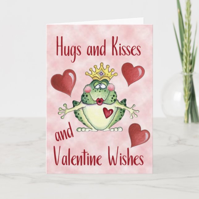 Hugs & Kisses Kort (Framsida)