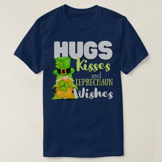 Hugs Kisses och Önskemål T Shirt (Design framsida)