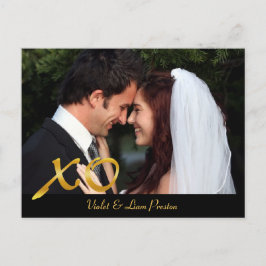 Hugs & Kisses Tack Vykort