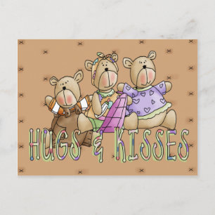 Hugs & Kisses Vykort