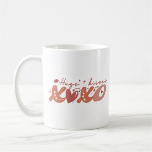 Hugs Kisses XOXO Kaffemugg