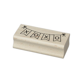 Hugs och Kisses Banner Stämpel