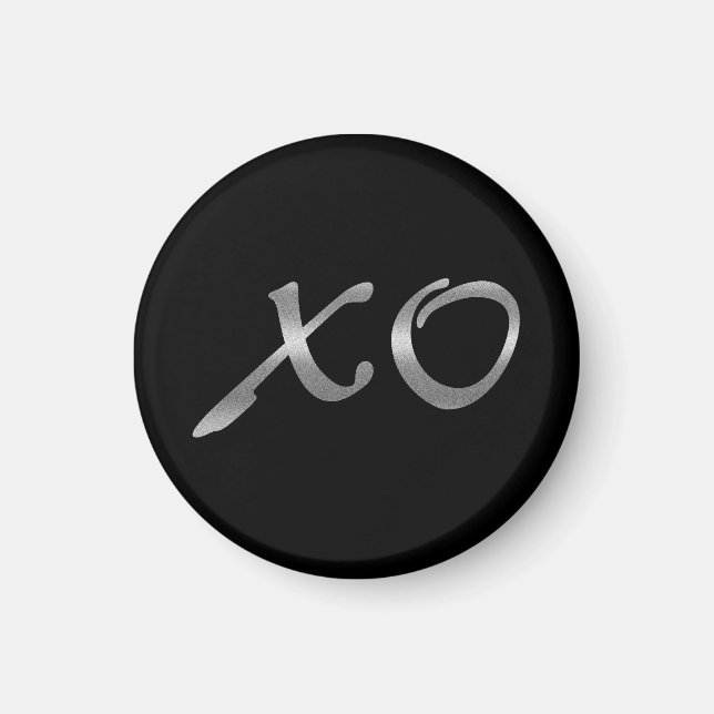 Hugs och Kisses i Silver Magnet (Framsidan)