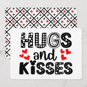 Hugs och Kisses Julkort