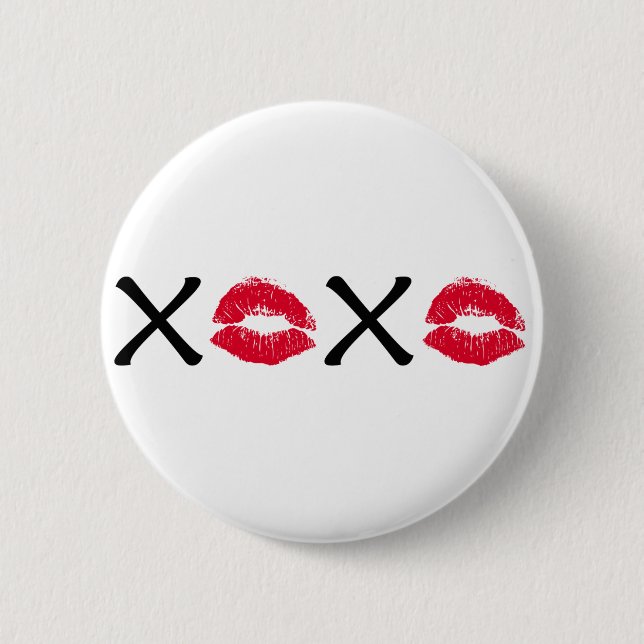 Hugs och Kisses Knapp (Framsida)
