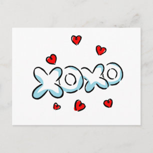 Hugs och Kisses Merchandise Vykort