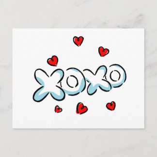 Hugs och Kisses Merchandise Vykort