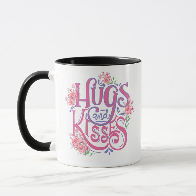 HUGS OCH KISSES MUGG (Vänster)