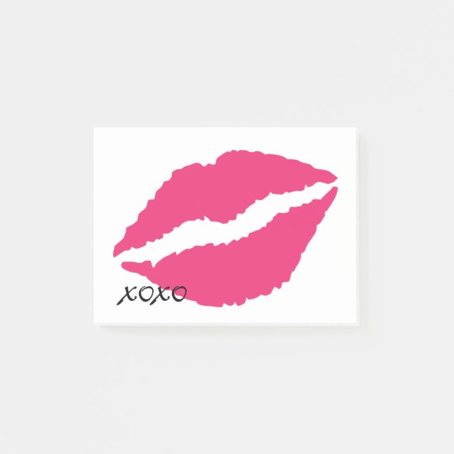 Hugs och Kisses Post-its Post-it Block (Framsida)