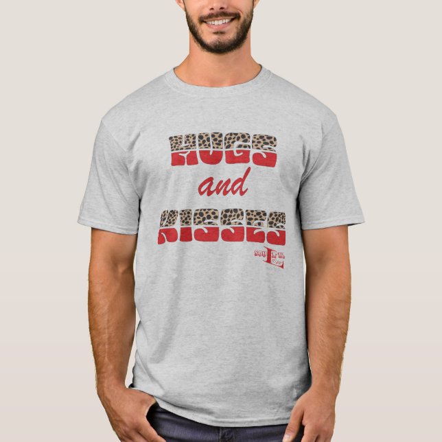 Hugs och Kisses T Shirt (Framsida)