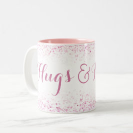 Hugs och Kisses Två-Tonad Mugg
