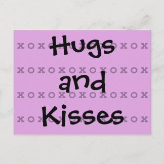 Hugs och Kisses Vykort