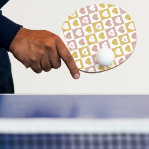 Hugs och kyssar pingisracket