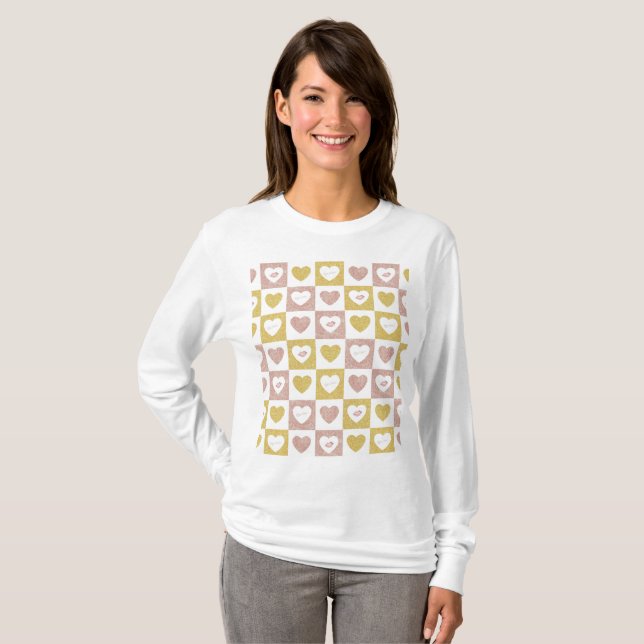 Hugs och kyssar t shirt (Hel framsida)