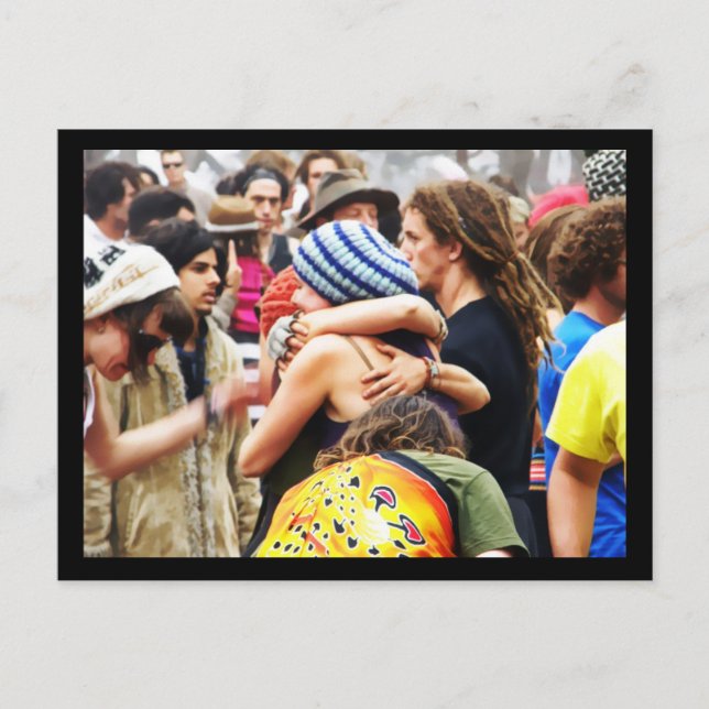 Hugs på Dancefloor Vykort (Framsida)