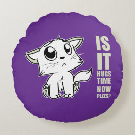 Hugs time rund kudde