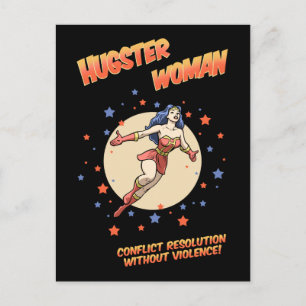 Hugster Woman Vykort