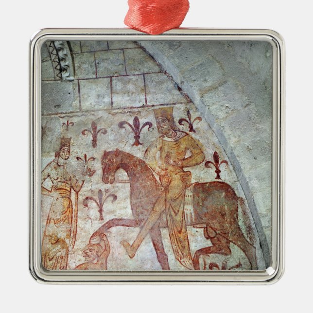 Hugues IX Lusignan Julgransprydnad Metall (Framsidan)