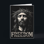 Hugvyn Frihet Jesus Kristet Ansikte Krona Gud Fami Kort<br><div class="desc">Hugvyn Frihet Jesus Kristet Ansikte Krona Gud Familj Land</div>