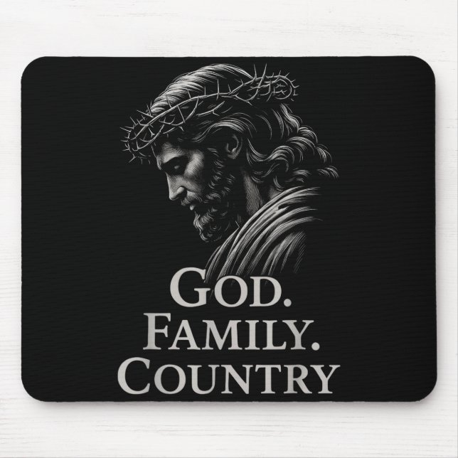 Hugvyn God Family Country Jesus Christian Faith Mi Musmatta (Framsidan)