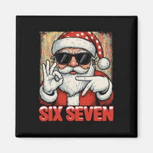 Hugvyn Rolig Sex Sju Meme Jul Cool Santa S Magnet