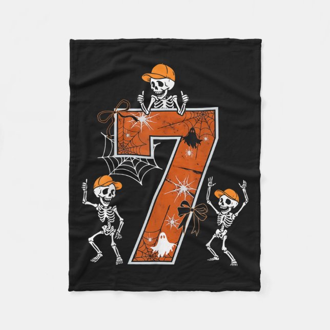 Hugvyn Six Seven Meme 6 7 Halloween-kostym Dansar Fleecefilt (Framsidan)