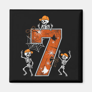 Hugvyn Six Seven Meme 6 7 Halloween-kostym Dansar Magnet