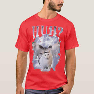 Huh Katt Chonky Meme Kattälskare tjej kille T Shirt