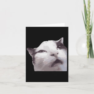 Huh! Katt Meme  Kort