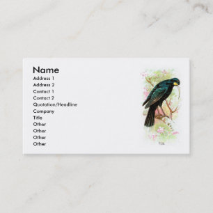 Huia Visitkort