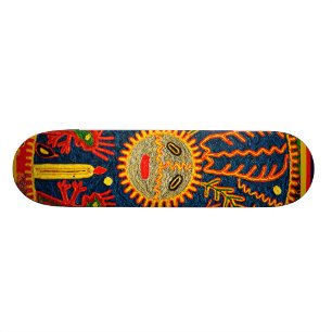 Huichol andlig skateboard bräda 19,5 cm