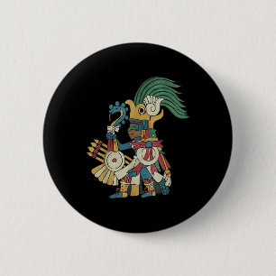 Huitzilopochtli Aztec Gud Aztec Mythology Mayan Su Knapp