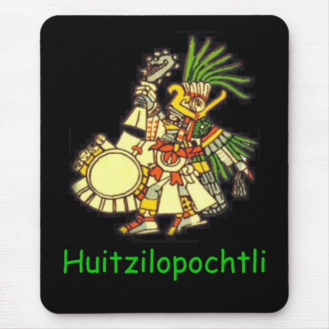 Huitzilopochtli Mousepad Musmatta (Framsidan)