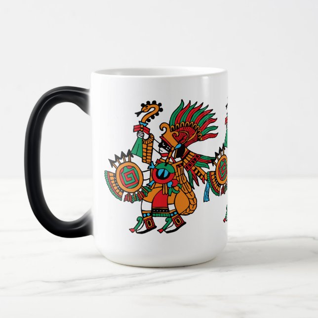 Huitzilopochtli - Södra Kolibrin För Krig Magisk Mugg (Vänster)