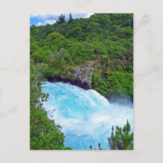Huka Falls på Waikato River, Nya Zeeland Vykort