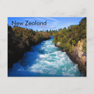Huka Falls, vykort för Nya Zeeland
