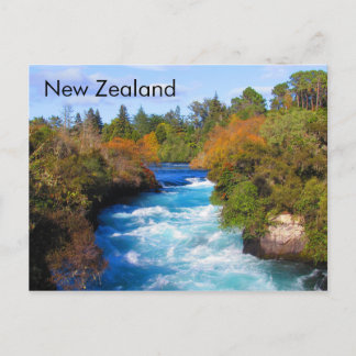 Huka Falls, vykort för Nya Zeeland