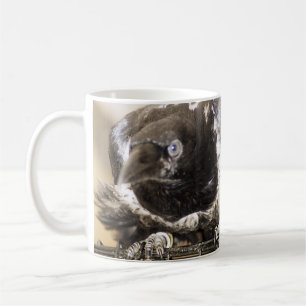 Huka sig ned kaffemugg