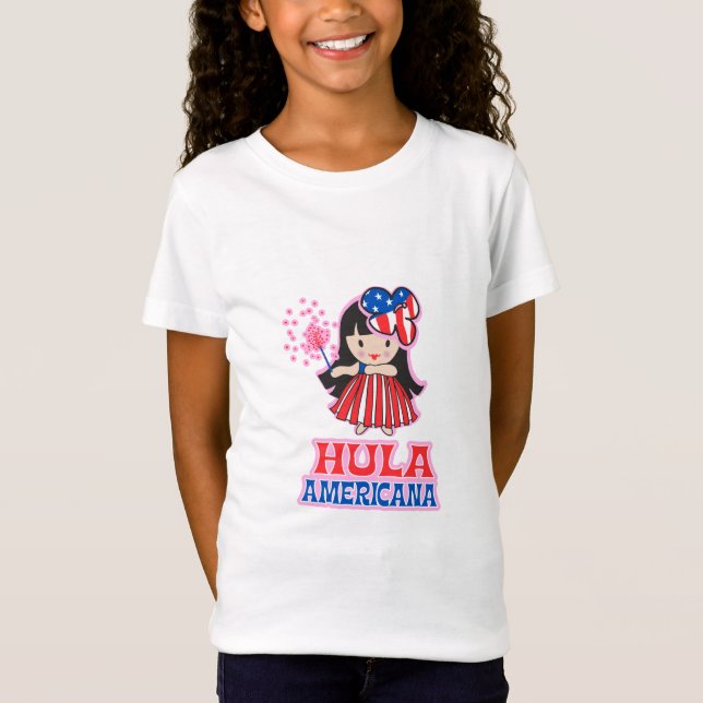 Hula Americana Patriotic Firecracker Tee (Framsida)