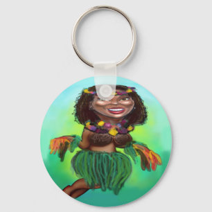 Hula Dancer Nyckelring