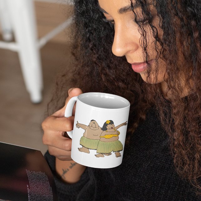 Hula Dancers Coffee Mugg (Skapare uppladdad)